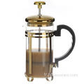 Isıya Dayanıklı Cam French Press Kahve Makinesi